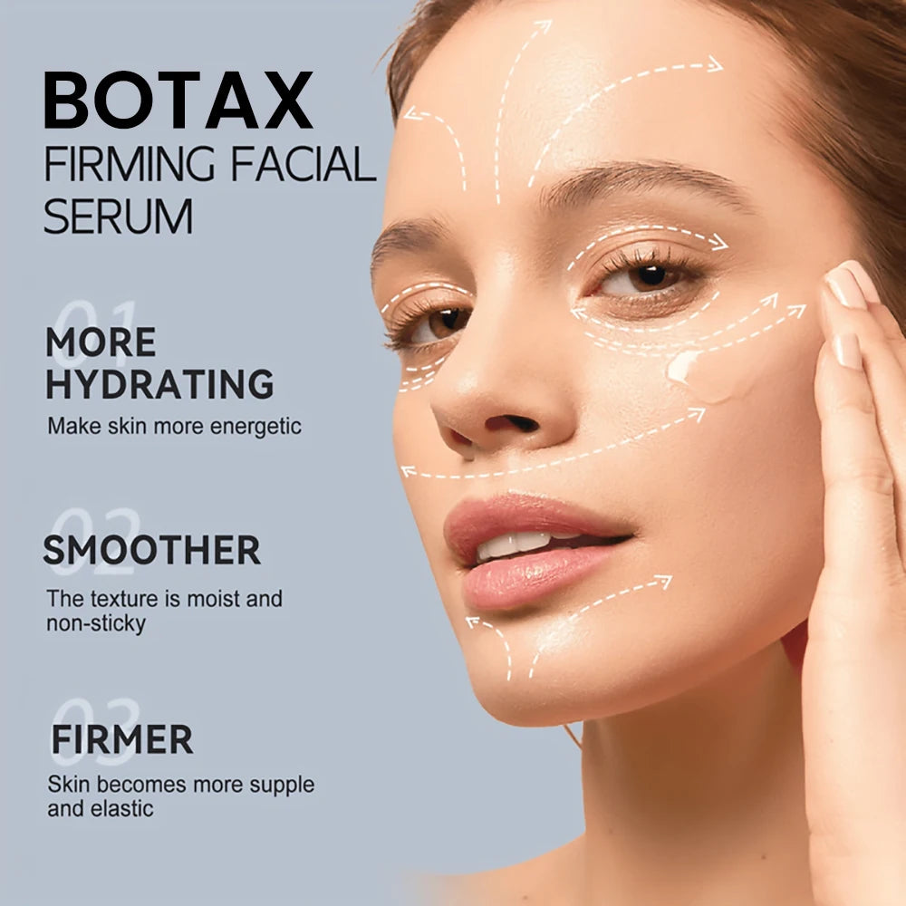 Professional Botax Serum Anti-Aging - Fast Absorbing Face Treatment, Lift & Firm Skin, Reduce Wrinkles - Vegan.