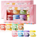 16 Stück Sommer Lippenpflege Set – Feuchtigkeitsspendende Lippenmaske und Lipgloss für strahlende Lippen, ideal für Mädchen und tägliche Pflege