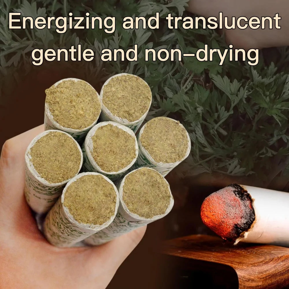 Moxa Rolls Pure Wormwood Traditional Moxa Therapy Chinese Hierbas Medicinale Moxibustion Stick Warm Meridian Massage Health Care