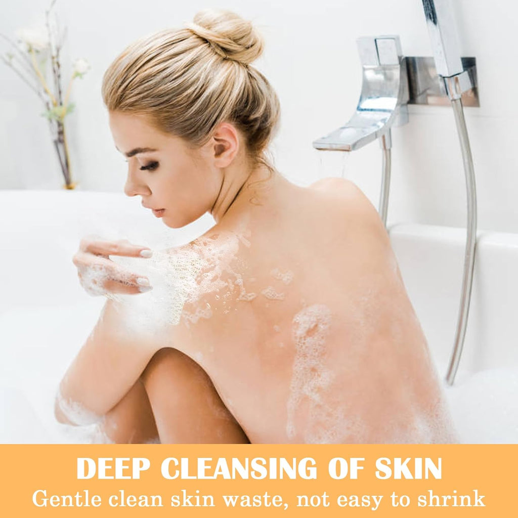 4 Stück Seifensäckchen, Sisal Seifenbeutel, Naturprodukt Beige Seifen Säckchen, Kordelzug Massage Seifensack,Gut Zum Bade, Einfach Für Die Reise