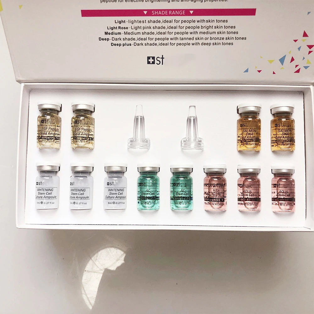 Booster Ampullen Starter-Set – 5 verschiedene Gesichtsampullen