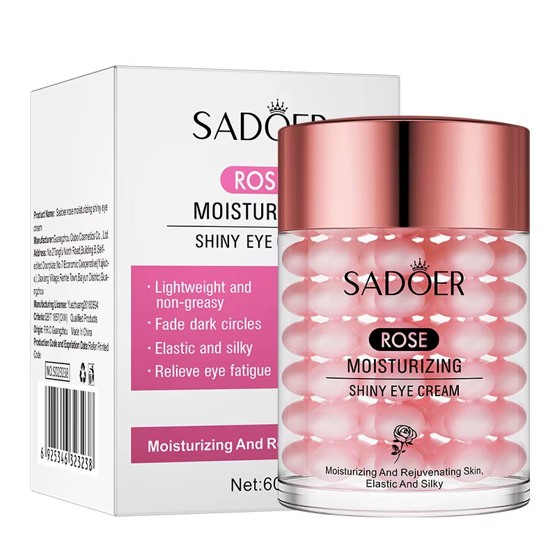 Rose Eye Cream anti Dark Circles Removal Eye Bags Firming Moisturizing Beauty Eyes Creams Skin Care Products