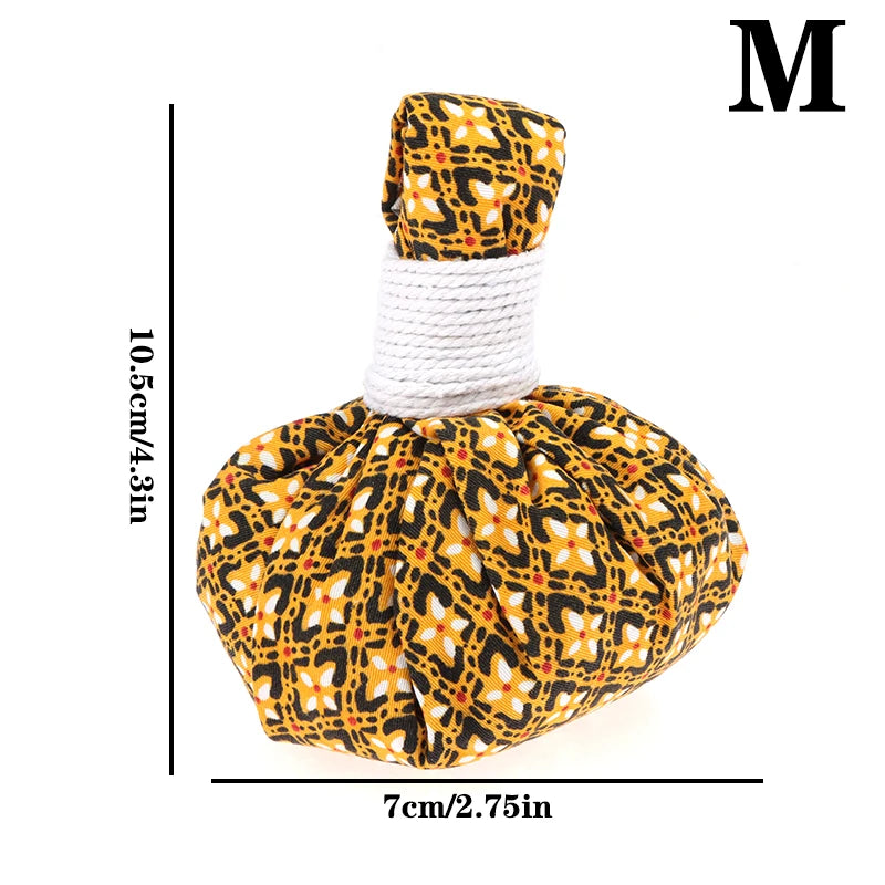 Health Massage Ball Big Herbal Bag Herbal Massage Ball Hot Compress Physical Therapy of Cervical Vertebra Waist Ache