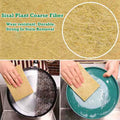 5/10PCS Sisal Kitchen Cleaning Cloth Eco-Friendly Plant Cleaning Sponge for Pot Bowl Dishwashing Cloth Kitchen Accessories