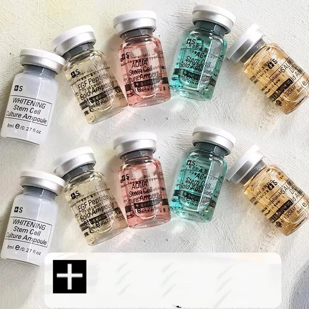 Booster Ampullen Starter-Set – 5 verschiedene Gesichtsampullen