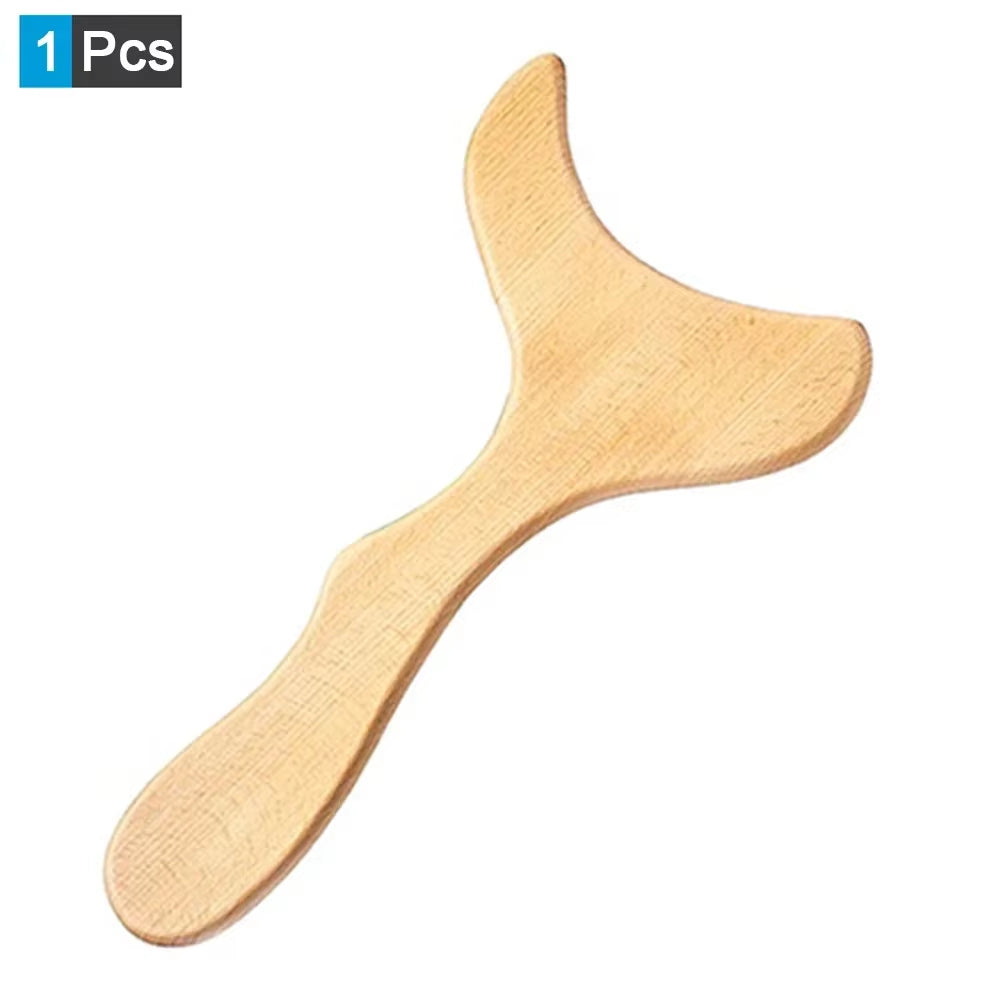 Wood Therapy Massage Tools Wooden Guasha Tool anti Cellulite Massage Roller Tool Handheld Cellulite Massage Wooden Cube Massager