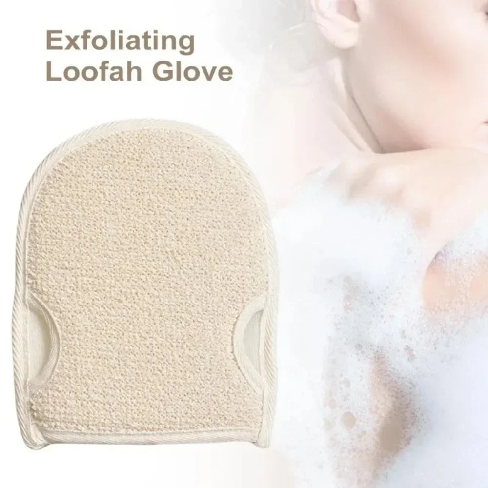 Loofah Glove Body Acrub Sponge Washing Scrub Skin Scrubber Shower Sponge Massage Glove Dead Skin Remover Shower Brushes Cleaner