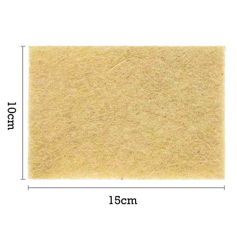 5/10PCS Sisal Kitchen Cleaning Cloth Eco-Friendly Plant Cleaning Sponge for Pot Bowl Dishwashing Cloth Kitchen Accessories
