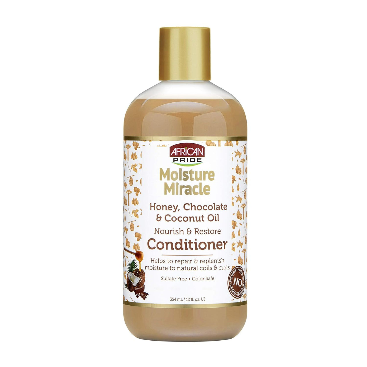 Moisture Miracle Honey, Chocolate & Coconut Oil Conditioner 354Ml