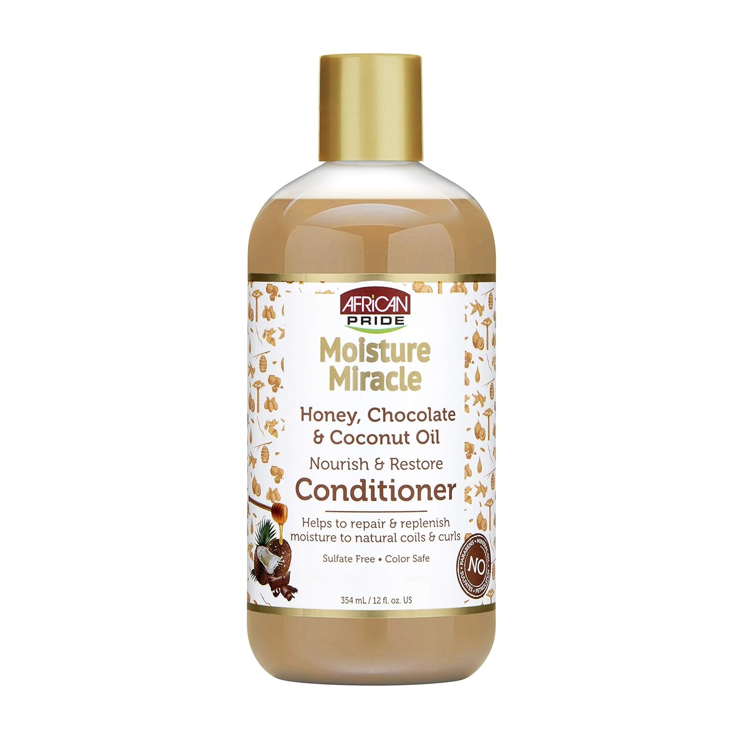 Moisture Miracle Honey, Chocolate & Coconut Oil Conditioner 354Ml