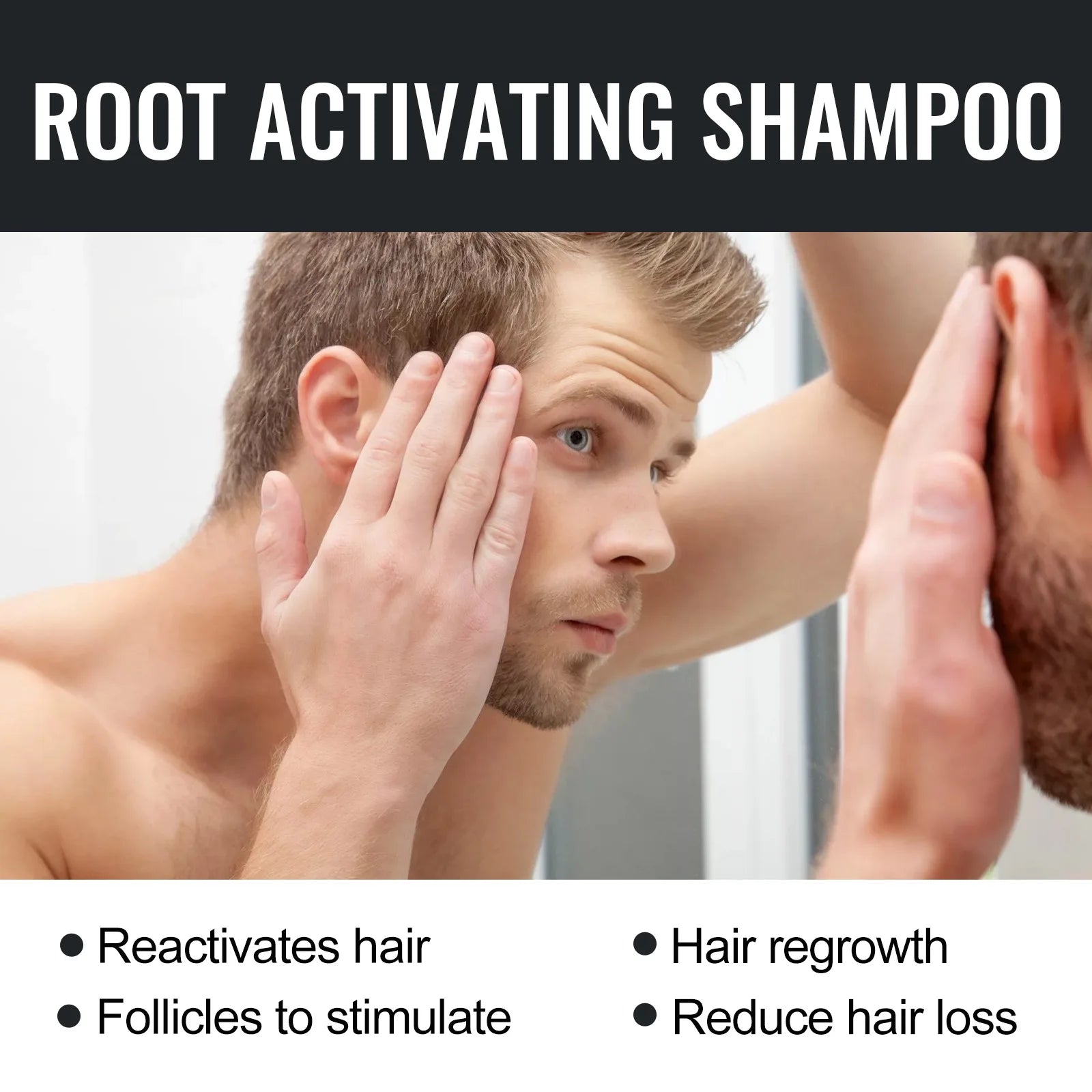 Shampoo for Fast Hair Growth Repair Nourishment Root anti Hair Fall Shampoo Improve Hair Texture Dandruff Treatment Hair Loss