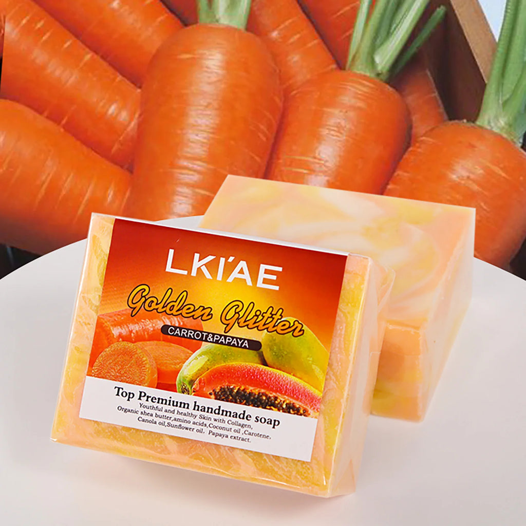 Bio-Seife mit Karotte und Papaya – 150 g