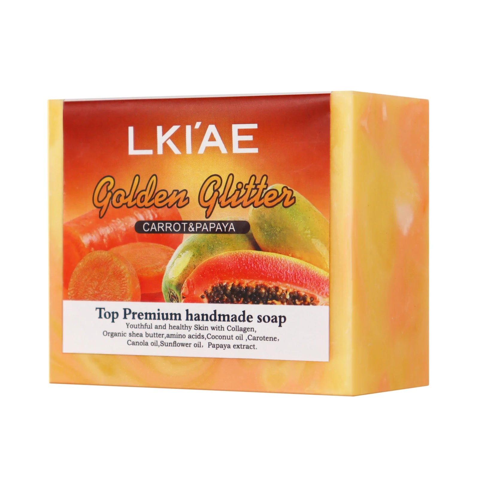 Bio-Seife mit Karotte und Papaya – 150 g