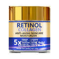 Retinol & Collagen Face Cream 60G, Anti-Aging Firming Moisturizer with Hyaluronic Acid, Fast Delivery