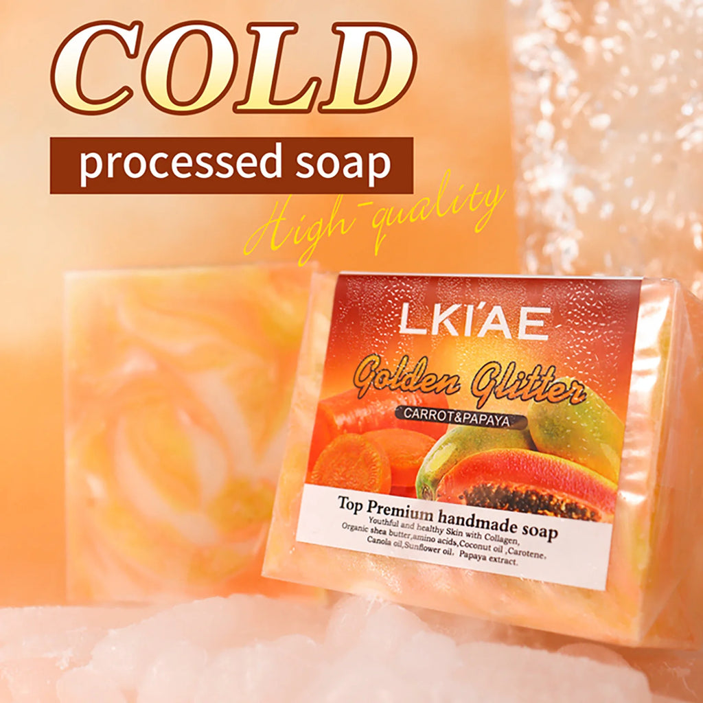 Bio-Seife mit Karotte und Papaya – 150 g