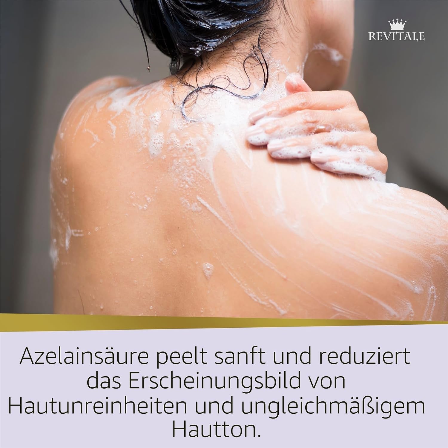 Revitale Advanced Azelainsäure- & Niacinamid-Seife – Beruhigende Reinigungsseife Für Glatte, Ausgeglichene & Geschützte Haut