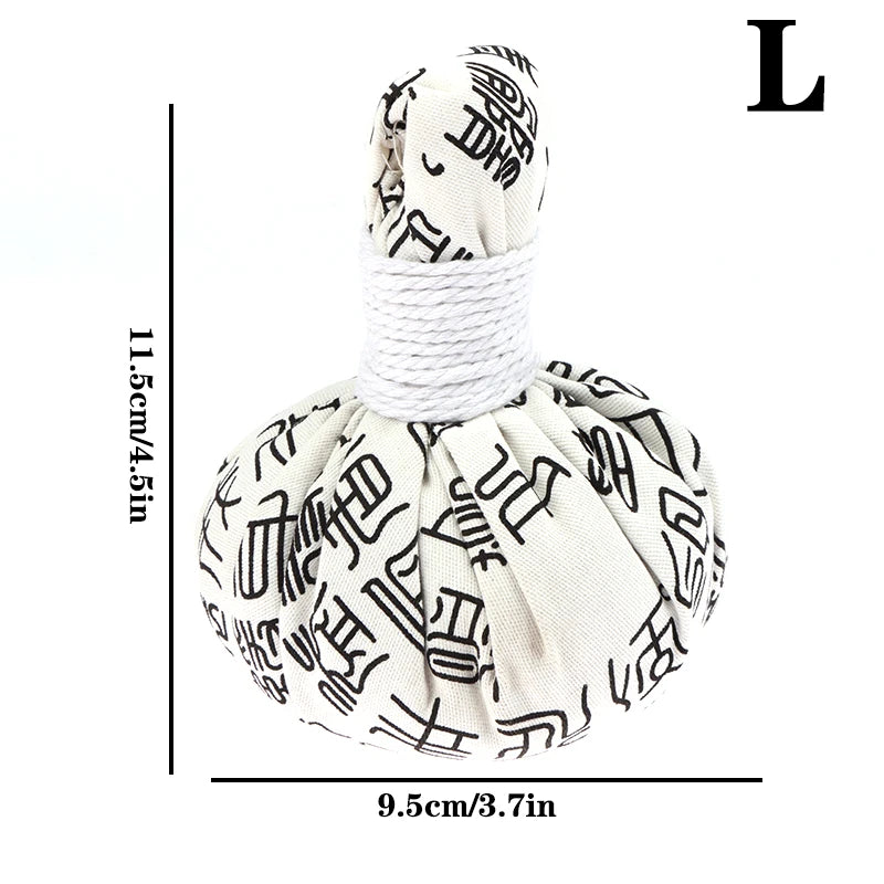 Health Massage Ball Big Herbal Bag Herbal Massage Ball Hot Compress Physical Therapy of Cervical Vertebra Waist Ache