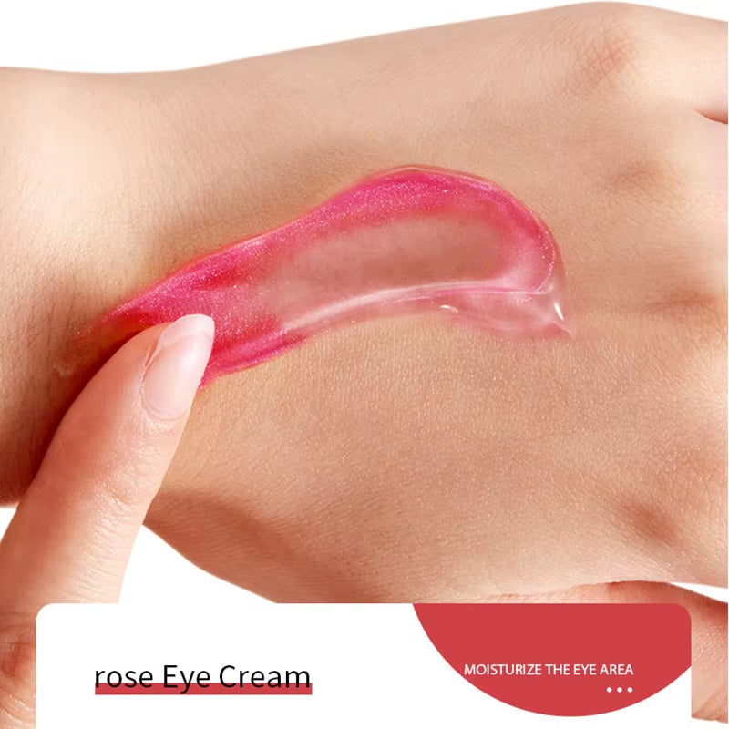 Rose Eye Cream anti Dark Circles Removal Eye Bags Firming Moisturizing Beauty Eyes Creams Skin Care Products