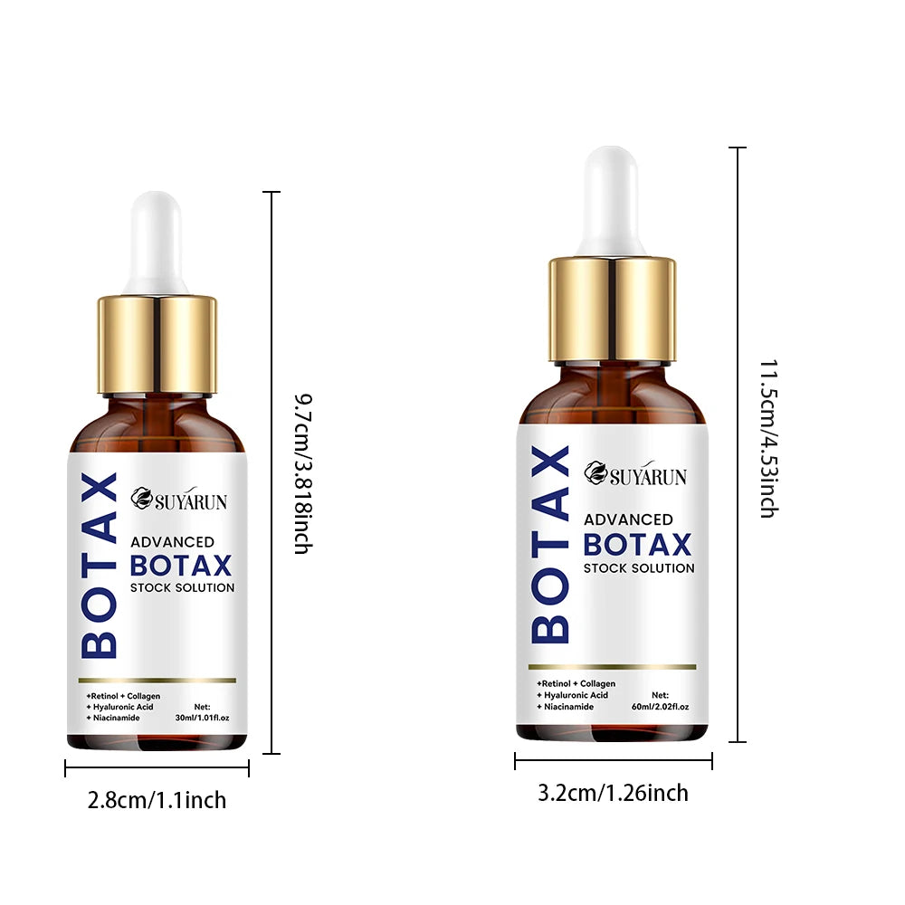 Professional Botax Serum Anti-Aging - Fast Absorbing Face Treatment, Lift & Firm Skin, Reduce Wrinkles - Vegan.