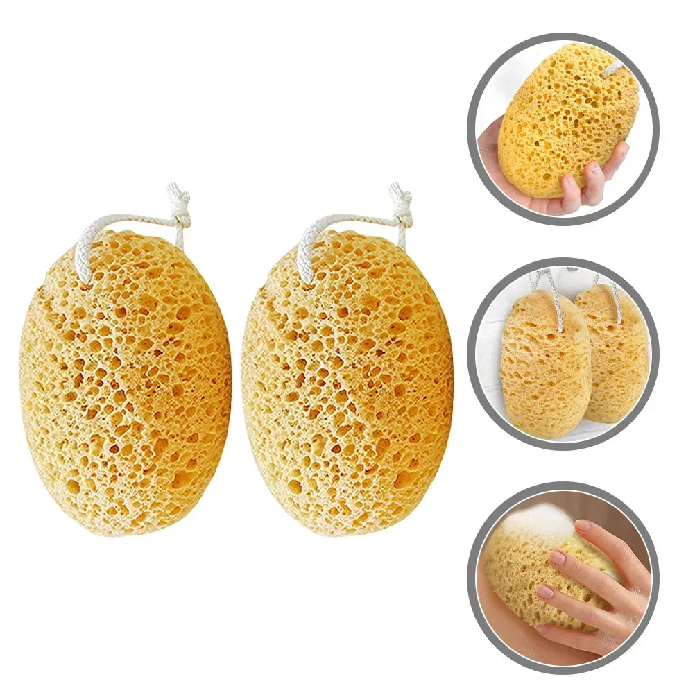 1PC Ponge Body Shower Bath Sponges Foam Loofah Scrubber Exfoliating African Net Scrubbing Wash Women Pouf Brush Puff Soothing