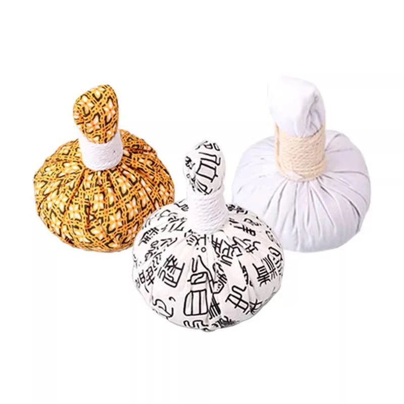 Health Massage Ball Big Herbal Bag Herbal Massage Ball Hot Compress Physical Therapy of Cervical Vertebra Waist Ache