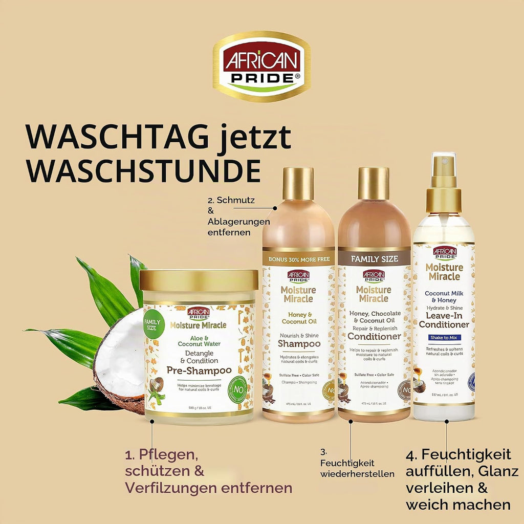 Moisture Miracle Honey, Chocolate & Coconut Oil Conditioner 354Ml