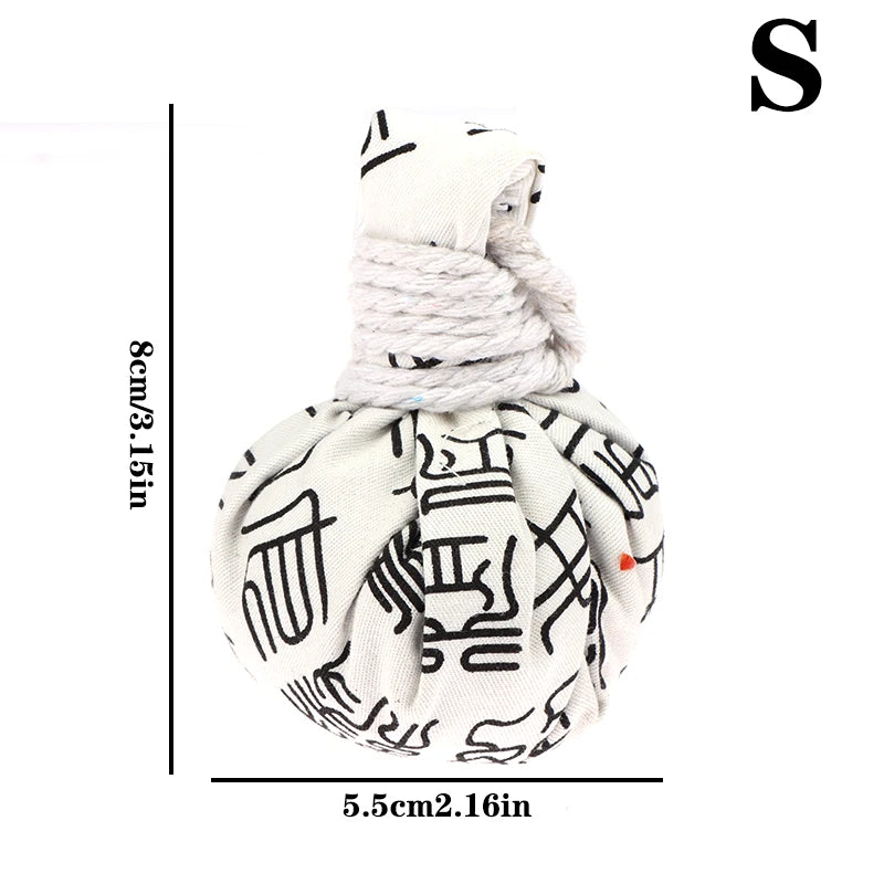 Health Massage Ball Big Herbal Bag Herbal Massage Ball Hot Compress Physical Therapy of Cervical Vertebra Waist Ache