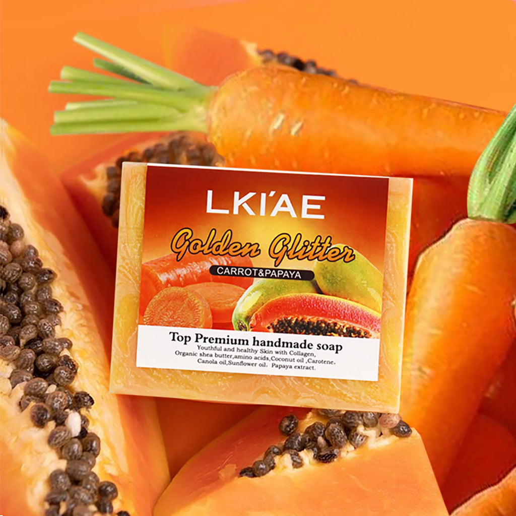Bio-Seife mit Karotte und Papaya – 150 g