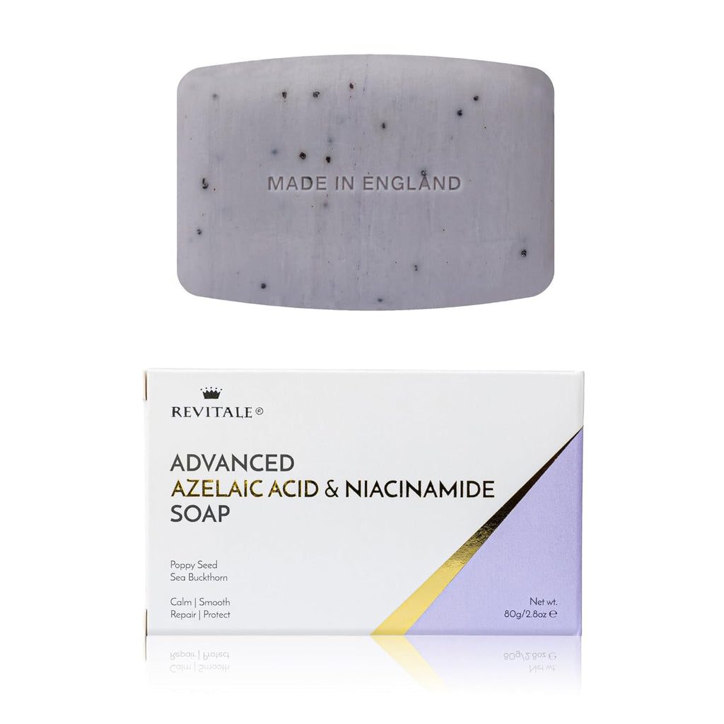 Revitale Advanced Azelainsäure- & Niacinamid-Seife – Beruhigende Reinigungsseife Für Glatte, Ausgeglichene & Geschützte Haut