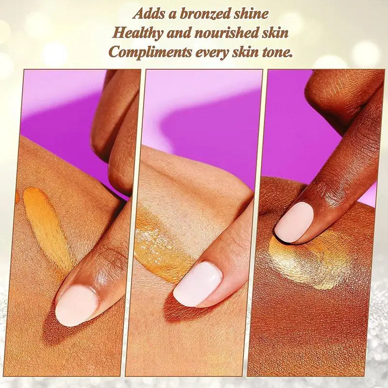 30Ml Self Tanning Essence Natural Glow Skin Color Tanning Essence Bronzer Drops Face Body Tanning Booster Self Tanner Drops