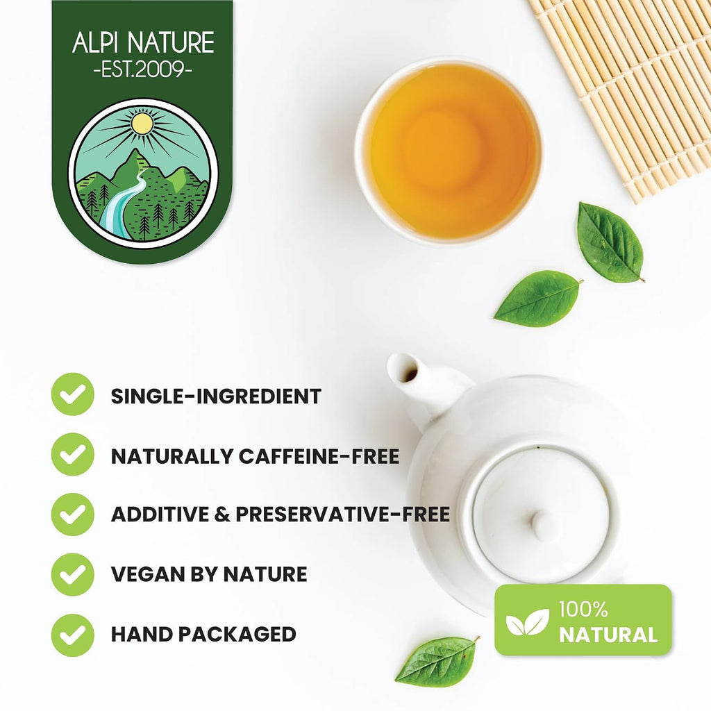 Alpi Nature Zitronenmelisse Tee 125G, Melissenblätter Getrocknet | Melissentee, Tee Lose, Lemon Balm Tea, Melissa Officinalis Kräutertee