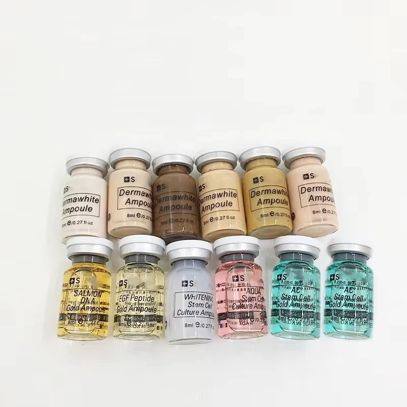 Booster Ampullen Starter-Set – 5 verschiedene Gesichtsampullen