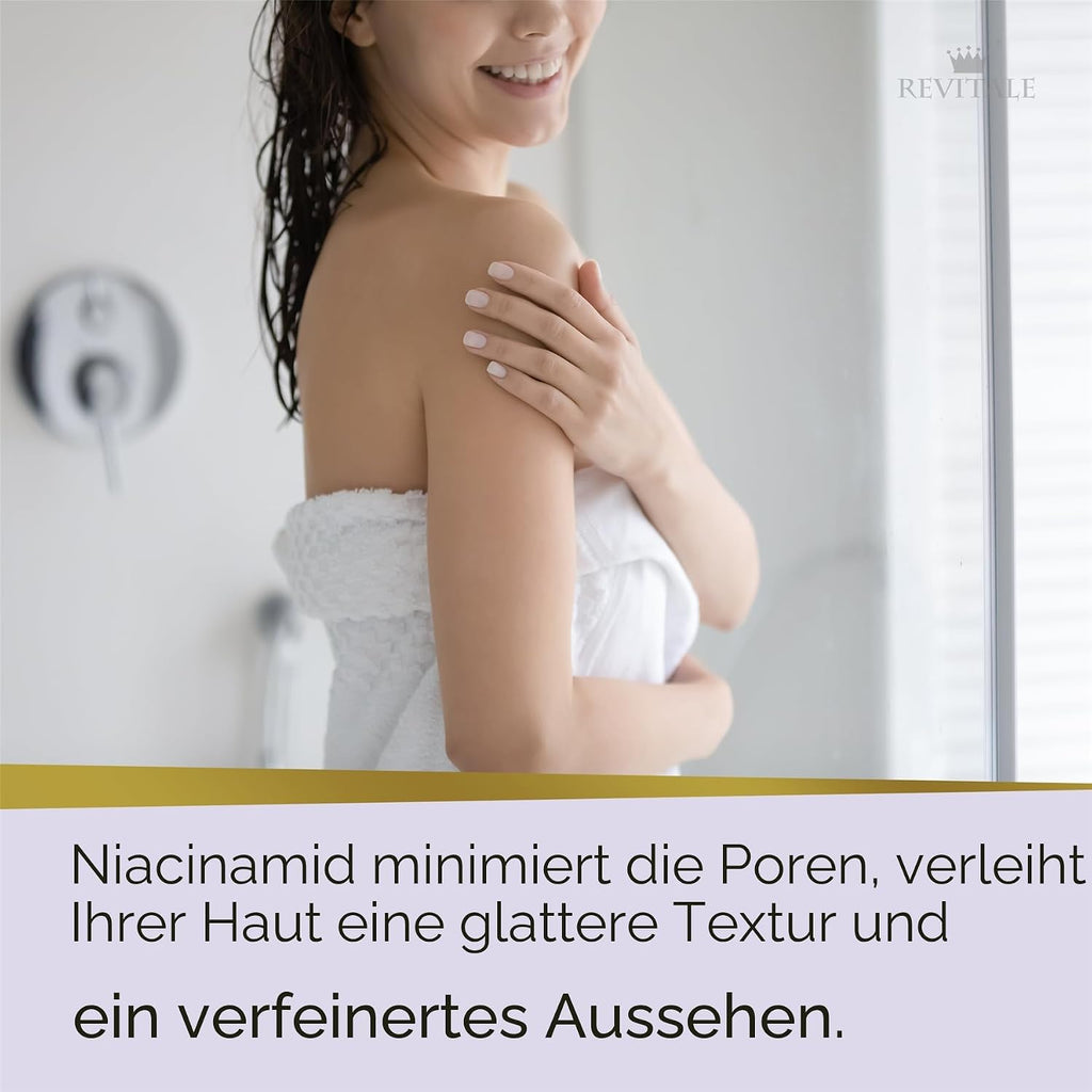 Revitale Advanced Azelainsäure- & Niacinamid-Seife – Beruhigende Reinigungsseife Für Glatte, Ausgeglichene & Geschützte Haut