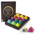 Creano Premium Bio Kräutertee Geschenkset „ORGANIC HERBAL TEA“ - 12 Pyramiden-Teebeutel in 9 Unterschiedlichen Sorten - 30G - NEUHEIT 2024*