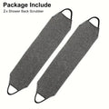 2Pcs African Net Bath Body Exfoliating Long Net Double-Sided Shower Body Scrub Back Scrubber Skin Smoother Beauty Skin Bath Wash